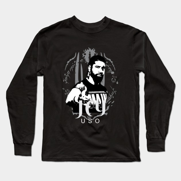 vintage jey uso Long Sleeve T-Shirt by rootrider88